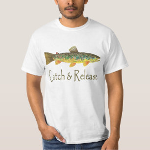 T-shirt Pêche à la capture et au rejet