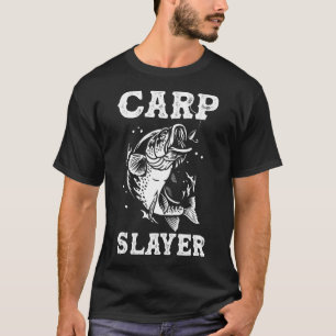 T-shirt Pêche à la carpe Pêcheur en eau douce Tueur de car