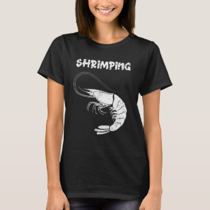 T-shirt Pêche à la crevette Pêcheur de crevettes