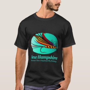 T-shirt Pêche à la mouche au New Hampshire (FSH)