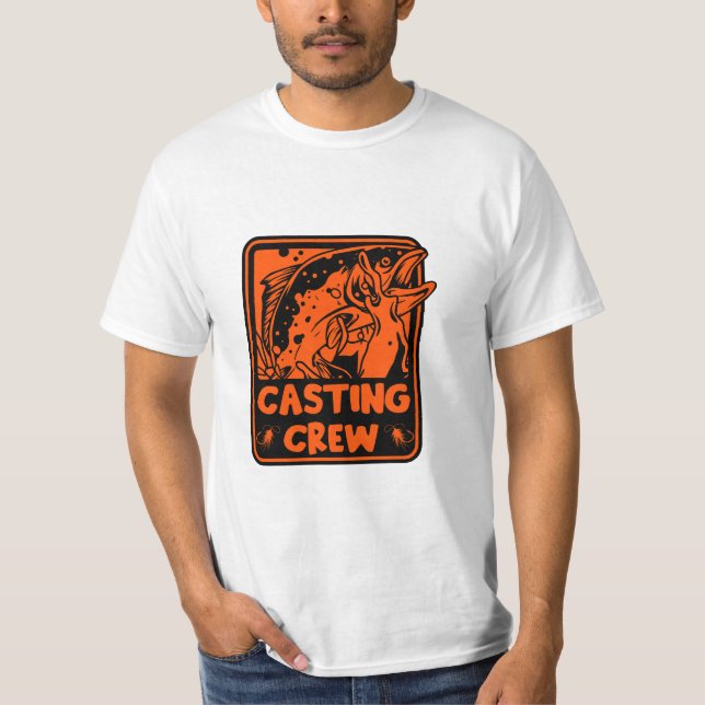 T-shirt Pêche à la mouche en Alaska (Devant)