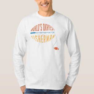 T-shirt Pêche à la mouche papa pêcheur le plus Okayman du 
