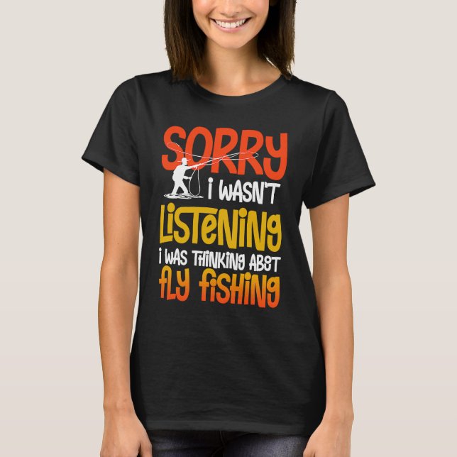 T-shirt Pêche à la mouche Pêche Pêche Pêcheur Rod Bait Ree (Devant)