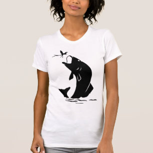 T-shirt Pêche à la mouche Sauter Larvea Hook Pêcheur Cadea