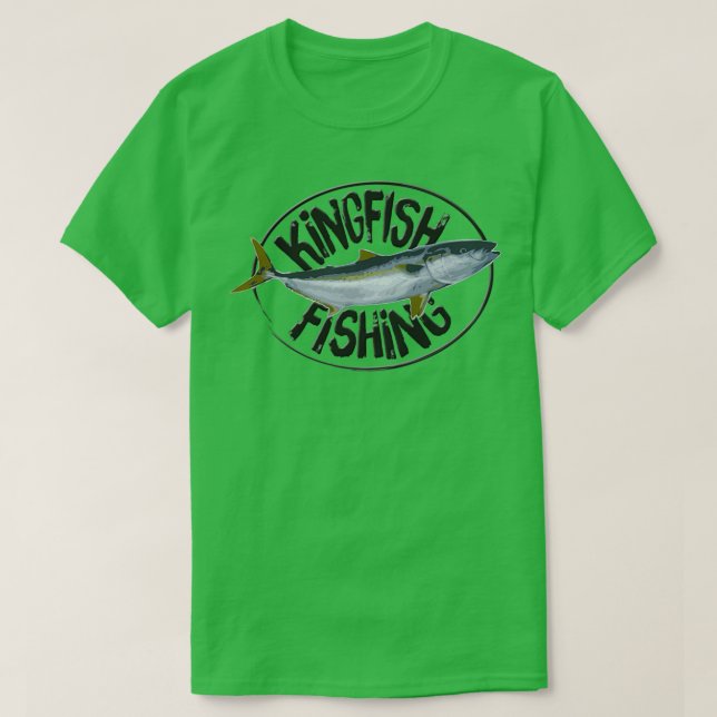 T-shirt Pêche à la pêche à la langpoisson (Design devant)