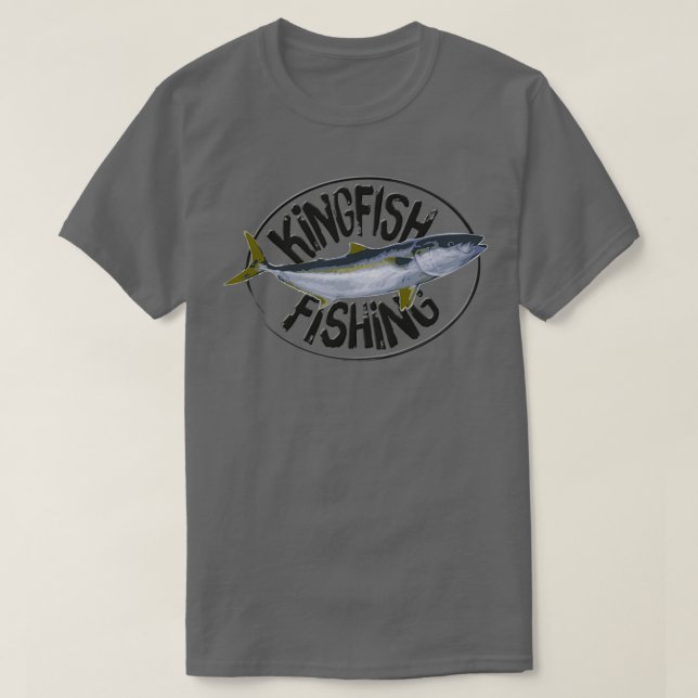 T-shirt Pêche à la pêche à la langpoisson (Design devant)