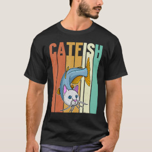 T-shirt Pêche à la silure Wels Poisson-chat Humour 1