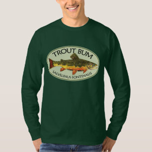 T-shirt Pêche à la truite