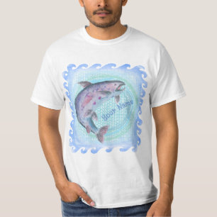 T-shirt Pêche à la truite