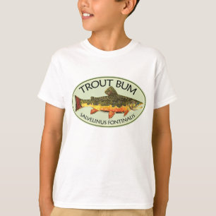 T-shirt Pêche à la truite