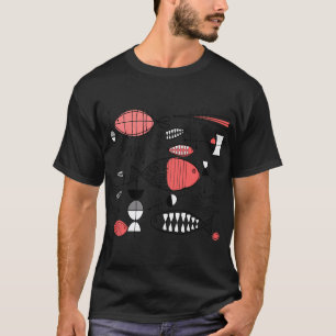 T-shirt Pêche à la truite dans la rivière Fly Fi inspiré v