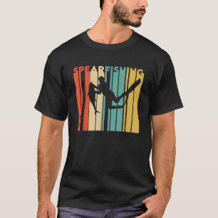 T-shirt Pêche à la vitesse Retro Vêtements Freediving Apne