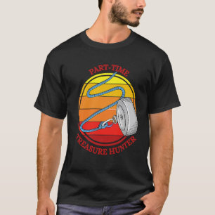 T-shirt Pêche à l'aimant Chasseur de trésor à temps parti
