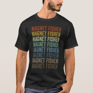 T-shirt Pêche à l'aimant Magnet Fisher