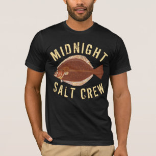 T-shirt Pêche à l'équipage de saline de minuit gigantes