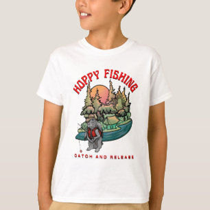 T-shirt Pêche à l'Hoppy Capture et libération
