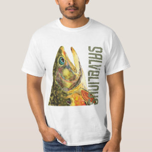 T-shirt Pêche à l'omble de fontaine