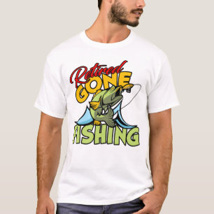 T-shirt Pêche allée retirée