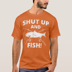 T-shirt Pêche Amusante Fermée Et Pêche Au Poisson 