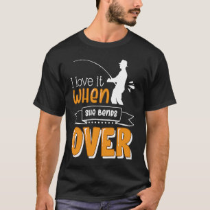 T-shirt Pêche amusante sur glace pour pêcheurs et pêcheurs