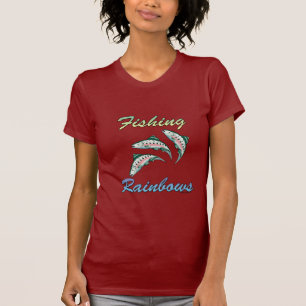 T-shirt Pêche Arc-en-ciel Pêche Truite arc-en-ciel