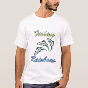 T-shirt Pêche Arc-en-ciel Pêche Truite arc-en-ciel