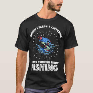 T-shirt Pêche au coucher du soleil