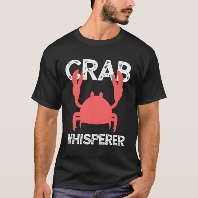 T-shirt Pêche au crabe (Devant)