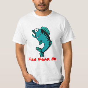 T-shirt Pêche au hareng Poisson me faire peur
