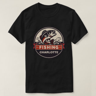T-shirt Pêche au nom personnalisé