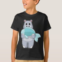 Pêche au poisson hippo-pêcheur