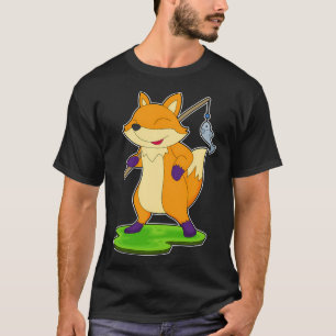 T-shirt Pêche au poisson renard pêcheur