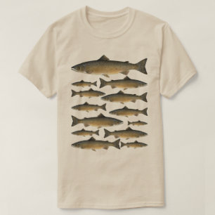 T-shirt Pêche au saumon