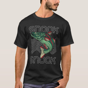 T-shirt Pêche au snook robalo