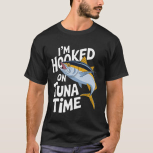 T-shirt Pêche au thon Je suis accro au thon Je suis accro
