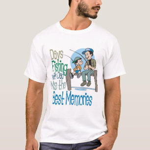 T-shirt Pêche avec chemise de Fête des pères papa