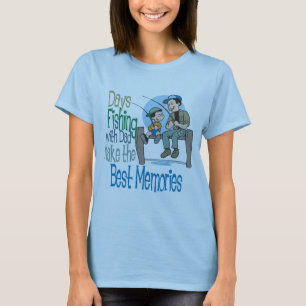 T-shirt Pêche avec chemise de Fête des pères papa