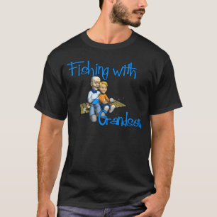 T-shirt Pêche avec chemise de pêche Grandson
