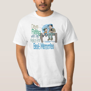 T-shirt Pêche avec la chemise de fête des pères de papa