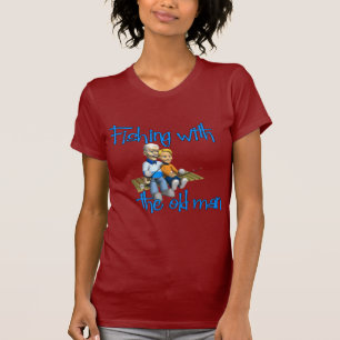 T-shirt Pêche avec le vieil homme