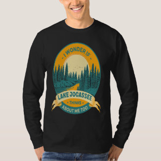 T-shirt Pêche Bateau Camping Lac Vacation Lac Jocasse