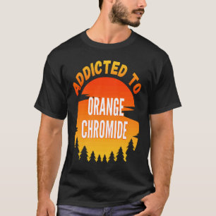 T-shirt Pêche Chromide Orange Addicé à Orange Chrom