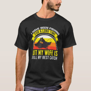 T-shirt Pêche de bar masculin Hommes - Ma femme est toujou