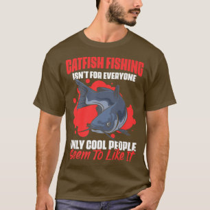 T-shirt Pêche De Catfish Amusante Humour De Pêche Pour Une