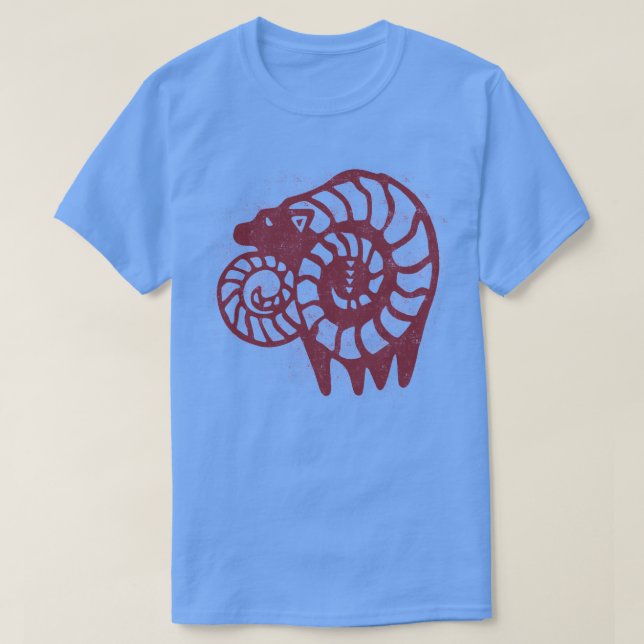 T-shirt Péché de chèvres de la luxure 1 (Design devant)