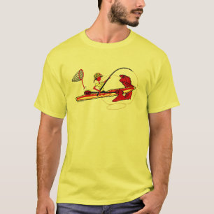 T-shirt Pêche de kayak