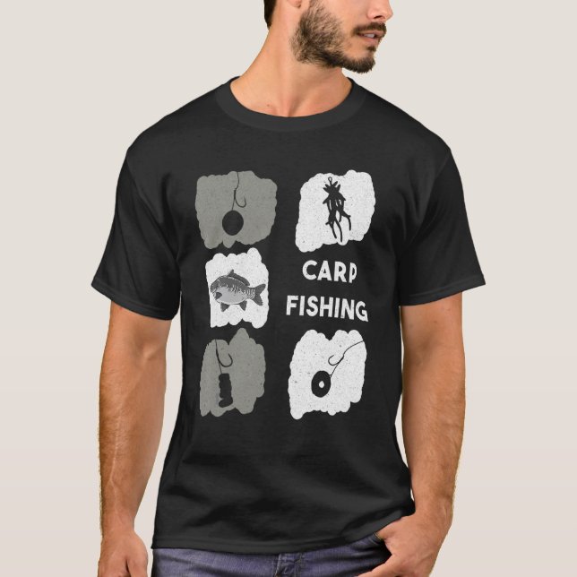 T-shirt Pêche de la carpe 1 (Devant)
