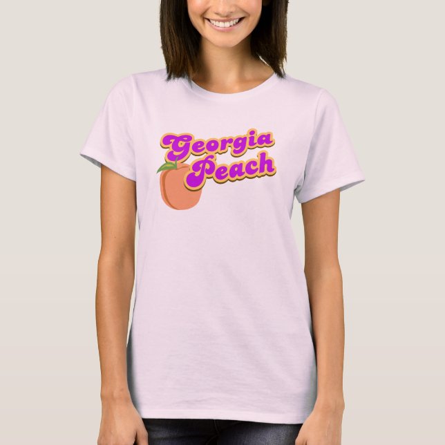 T-shirt Pêche de la Géorgie (Devant)