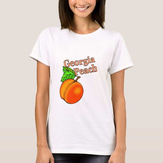 T-shirt Pêche de la Géorgie (Devant)