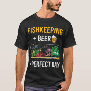 T-shirt Pêche de la journée de la bière Pêcheur Conservati